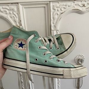 Turqoise High Tops